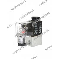 NORDBERG ЗАПЧАСТЬ КЛАПАН соленоидный 220V для NCEO50/210 и NCEO100/400