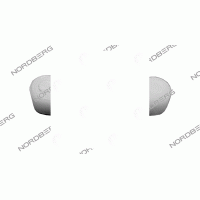 NORDBERG ОПЦИЯ ВСТАВКА X003427 защитная плоская, пластик для 4638E (для головки X000017)