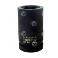 SID060133 Головка торцевая ударная, глубокая ROSSVIK, 1
