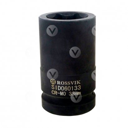 SID060133 Головка торцевая ударная, глубокая ROSSVIK, 1