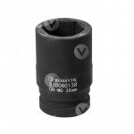 SID060138 Головка торцевая ударная, глубокая ROSSVIK, 1