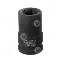 SID060130 Головка торцевая ударная, глубокая ROSSVIK, 1