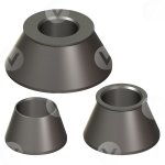 Комплект (3шт.) конусов 41-111.5мм, 40мм Haweka 150 400 085