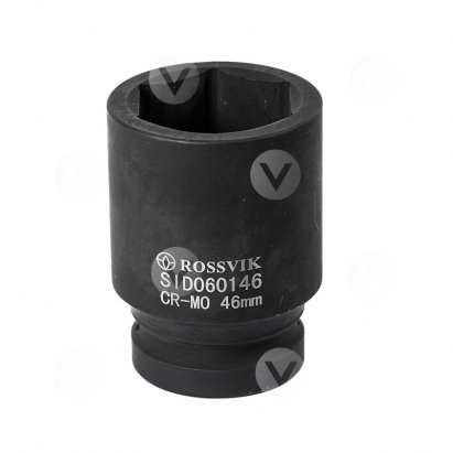 SID060146 Головка торцевая ударная, глубокая ROSSVIK, 1